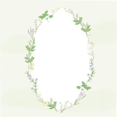 ナチュラルハーブの輪