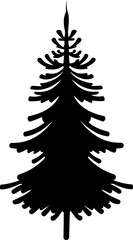 Pine Tree Silhouette