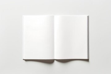 Publication paper white page.
