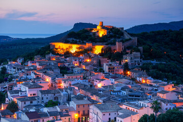 Castle of Capdepera, 14th century. Capdepera. Mallorca.Balearic Islands. Spain.