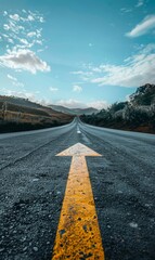 Discover the essence of digital transformation with this conceptual roadmap, guiding your journey towards success Ideal for technology, business strategy, and innovation concepts