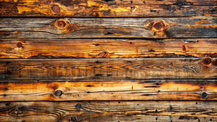 Weathered wooden boards with distinctive grain patterns. Close-up showing rich textures and natural colors.