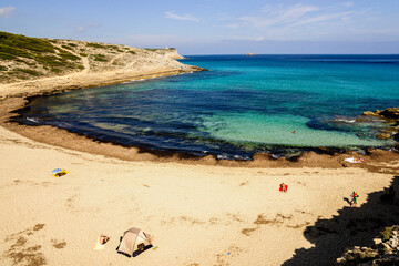 Cala Torta beach. Artà. Mallorca. Balearic Islands. Spain.