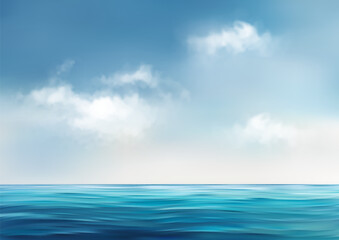 Beautiful seascape background