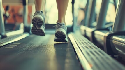 Fototapeta premium Every drop of sweat in the gym is a step closer to achieving your fitness dreams.