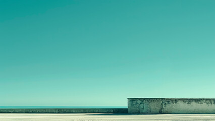Outdoors Wall Minimalist Landscape, Tranquil Scene, Peaceful Setting.
