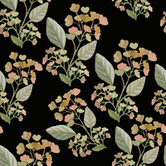 seamless pattern with flowers