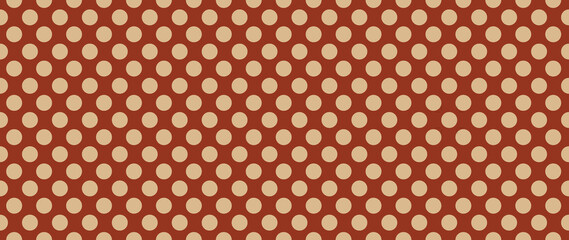 Flat illustration. Minimalistic trendy seamless background. Trendy polka dot pattern. Perfect for screensaver, poster, card, invitation or home decor...