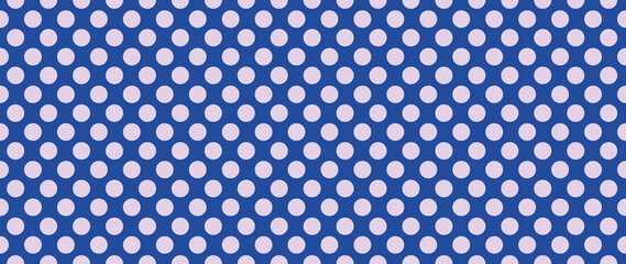 Flat illustration. Minimalistic trendy seamless background. Trendy polka dot pattern. Perfect for screensaver, poster, card, invitation or home decor...