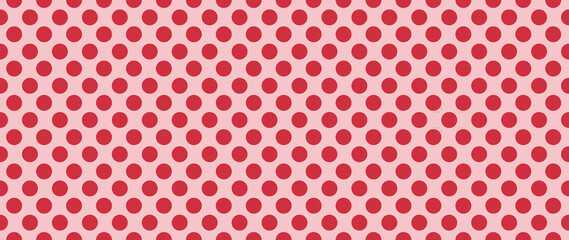 Flat illustration. Minimalistic trendy seamless background. Trendy polka dot pattern. Perfect for screensaver, poster, card, invitation or home decor...