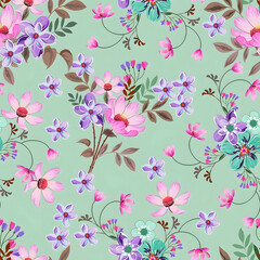 Digital Allover Design | Seamless Pattern | Repeat Pattern  