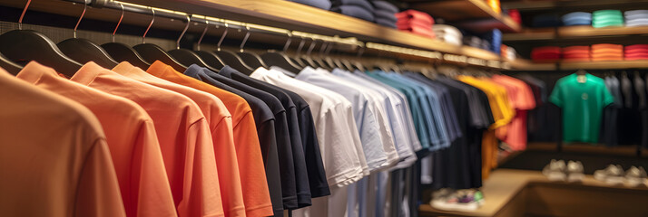 best seller shirt store design for a banner.