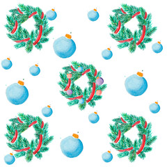 set of christmas elements