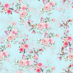 Digital Allover Design | Seamless Pattern | Repeat Pattern  