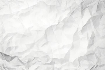 Obraz premium Crumpled paper white backgrounds crumpled.