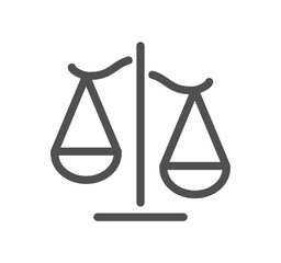 Core values as trust related icon outline and linear vector.
