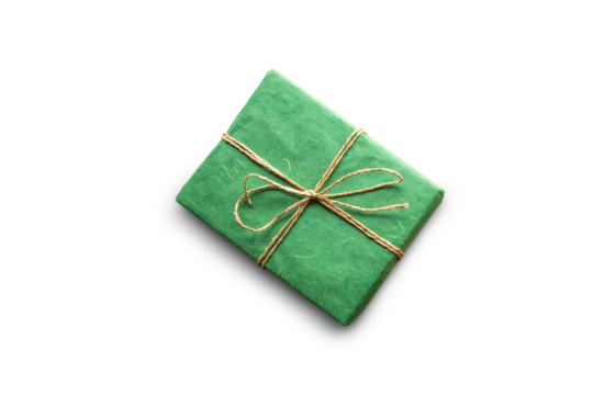 simple diy vintage gift box with rope and green mulberry paper.png