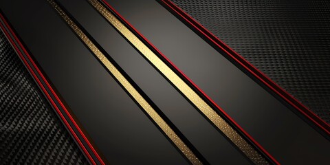 wallpaper carbon black red gold elegant futuristic
