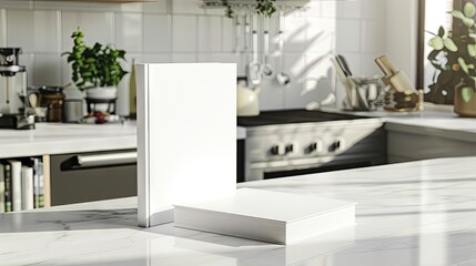 Kitchen Book | Billboard mockup | Landscape mockup