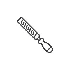 File tool line icon