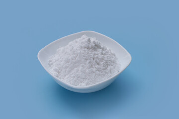 Bowl of baking soda, Sodium bicarbonate powder