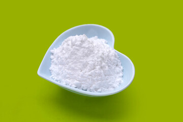 Bowl of baking soda, Sodium bicarbonate powder