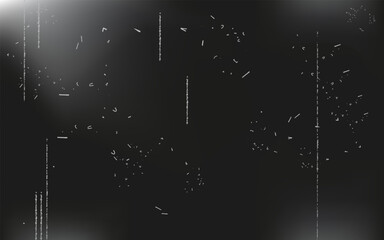 Old fashion Noise grunge Texture design. Template of retro negative photo effect. Vintage Textured vector illustration can used template for photo design.