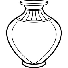 Vector illustration of Vase