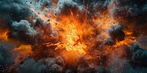 A Fiery Explosion in the Sky