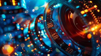 Photos of video editing ideas Internet movies. Video publishing service streaming video