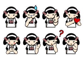 メイドさん表情セット