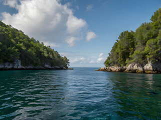 Obraz premium tropical island