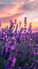 Naklejka premium A photo of a lavender 