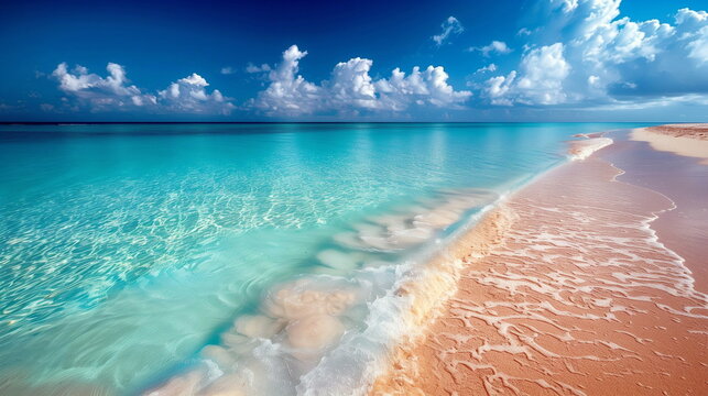 The beautiful beaches and clear waters of Providenciales, Turks and Caicos amazing Caribbean