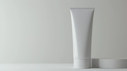 Toothbrush and toothpaste on a bathroom counter, ready for use