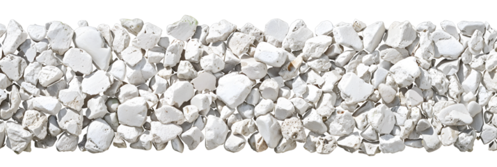 wide top shot of white little gravel texture