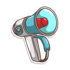 megaphone vector illustration speaker