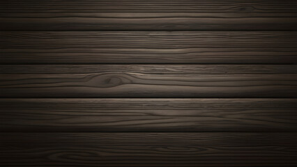 Fototapeta premium Dark brown wooden planks forming rustic background texture