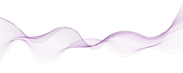 Vector abstract background with dynamic waves, lines and particles.	
