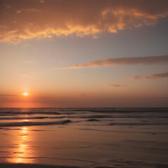 Obraz premium Document the changing light and atmosphere from sunrise to sunset.