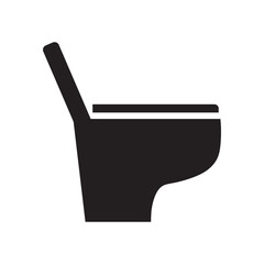 Restroom closet sign isolated icon graphic vector	