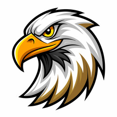 eagle logo design | eagle mascot logo design vector illustration| eagle esport logo
