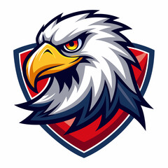 eagle logo design | eagle mascot logo design vector illustration| eagle esport logo