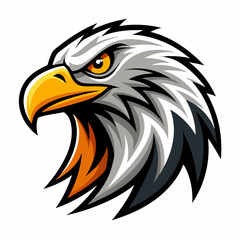 eagle logo design | eagle mascot logo design vector illustration| eagle esport logo
