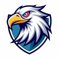 eagle logo design | eagle mascot logo design vector illustration| eagle esport logo