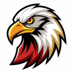eagle logo design | eagle mascot logo design vector illustration| eagle esport logo