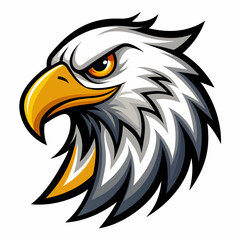 eagle logo design | eagle mascot logo design vector illustration| eagle esport logo