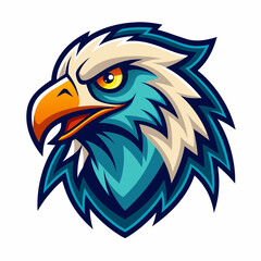 eagle logo design | eagle mascot logo design vector illustration| eagle esport logo