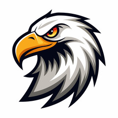 eagle logo design | eagle mascot logo design vector illustration| eagle esport logo