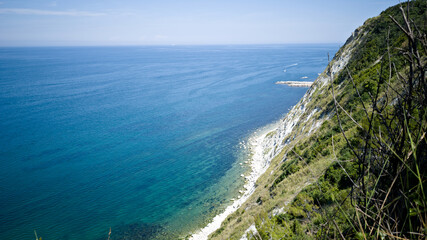 Il mare visto dal Parco del Cardeto in Ancona
